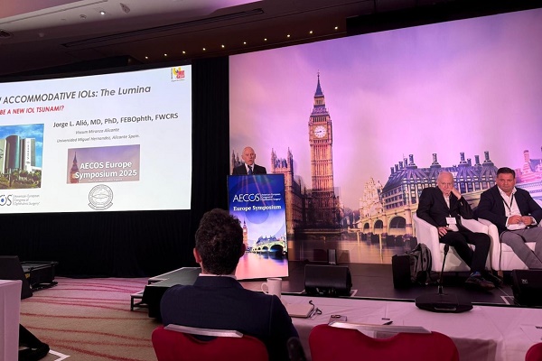 El doctor alicantino Jorge Alió participa en los principales congresos de oftalmología en Europa