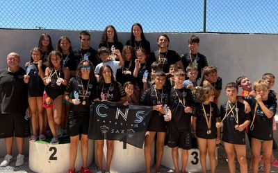 La fiesta de la natación en Sax puso el broche final a una temporada llena de grandes momentos, con el trofeo Virgen de la Asunción