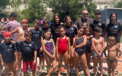 Nutrida participación sajeña en el XXX Trofeo Ciudad de Villena de natación