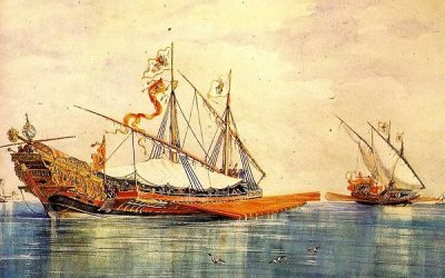 Pinos de Sax para las galeras de Felipe II