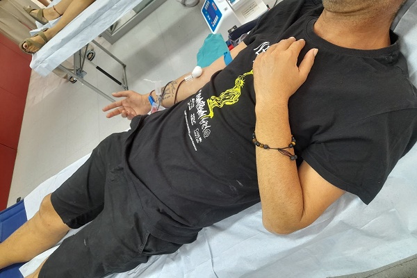 Donacion de sangre Sax 1