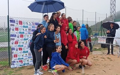 Tres atletas sajeñas se alzan con el Campeonato Provincial Federado por Equipos en categoría Sub 16 en Alcoy