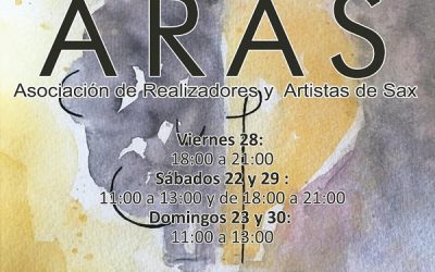 La villa de Sax se llenará de arte local en diversos formatos con el Colectivo Aras, en su nueva exposición colectiva