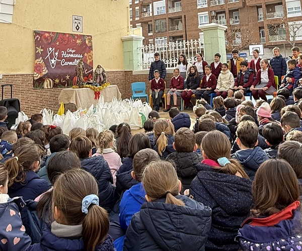 La Navidad en el colegio Carmelitas de Sax