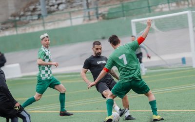 Sax fue testigo del primer torneo de Fútbol 8 de veteranos organizado por la academia Pro Talens