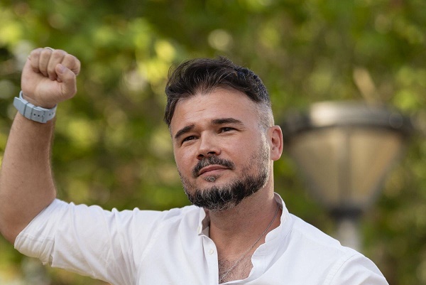 El portavoz de ERC en el Congreso de los Diputados, Gabriel Rufián, visitará Petrer el próximo 29 de enero