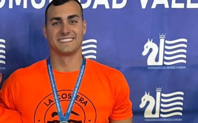 El sajeño Carlos Rivera firma un doblete histórico: dos récords autonómicos en el Autonómico de Natación