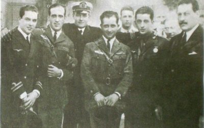 El vuelo del Plus Ultra en la escuela de Sax en febrero de 1926