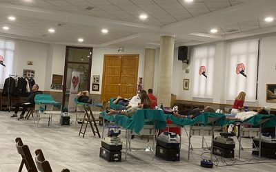 Estupenda participación en la vigésima donación de sangre organizada por la comparsa de Cristianos