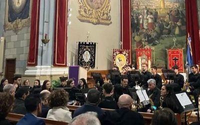 Los Sones de Sax ofrecen su segundo concierto de música sacra, esta vez en apoyo de la Asociación de restauración y conservación de la parroquia de Sax