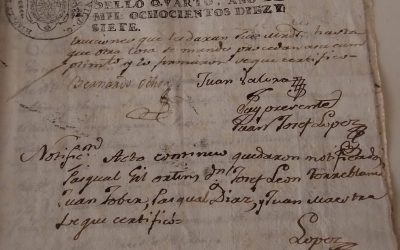 Nombramiento de rondines para la persecución y captura de malhechores, como “Los niños de Écija”, en 1817