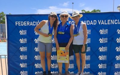 Histórico éxito de la natación sajeña en el Autonómico Máster de Verano en Sedaví