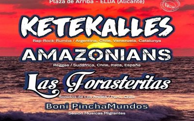 Elda celebrará una velada de músicas migrantes con música de África y Sudamérica, impulsada por Somos Anti Xenofobia