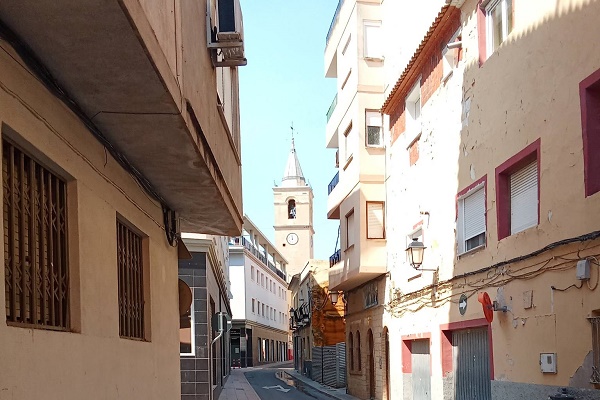 Sax pueblo zona calle Mayor