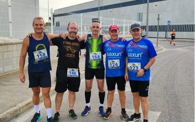 El atletismo sajeño brilla con luz propia en una edición histórica de la Subida al Santuario de Novelda