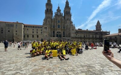 Más de 1.100 kilómetros de esperanza: El Camino de Santiago que unió a la villa de Sax contra la ELA