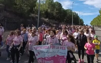 Sax se viste de esperanza: una emocionante ‘Semana del Cáncer’ culmina con el éxito de la tradicional Marcha Rosa por la Vida