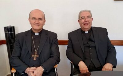 El Obispo de la Diócesis de Orihuela-Alicante viene a visitar el Colegio Nuestra Señora del Carmen y la comunidad parroquial de Sax