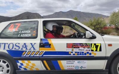 Los sajeños Juan y Joaquín Azorín conquistan el podio en el XII Rallye Ciutat de Xixona