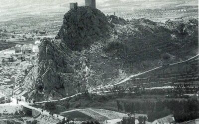 La roturación tierras en la peña del Castillo de Sax